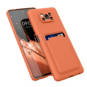 Husa Kwmobile pentru Xiaomi Poco X3 NFC/Poco X3 Pro, Silicon, Portocaliu, 56050.29 Husa Kwmobile pentru Xiaomi Poco X3 NFC/Poco X3 Pro, Silicon, Portocaliu, 56050.29