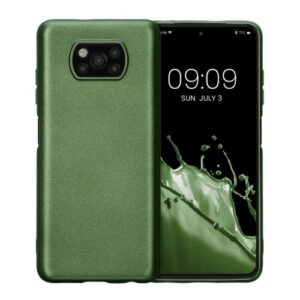 Husa Kwmobile pentru Xiaomi Poco X3 NFC/Poco X3 Pro, Silicon, Verde, 57272.233 Husa Kwmobile pentru Xiaomi Poco X3 NFC/Poco X3 Pro, Silicon, Verde, 57272.233