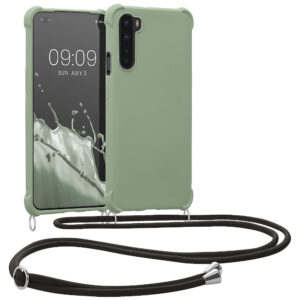 Husa Kwmobile pentru OnePlus Nord, Silicon, Verde, 55677.172 Husa Kwmobile pentru OnePlus Nord, Silicon, Verde, 55677.172