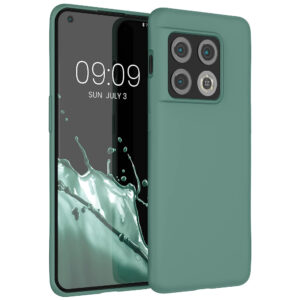 Husa Kwmobile pentru OnePlus 10 Pro, Silicon, Verde, 57460.166 Husa Kwmobile pentru OnePlus 10 Pro, Silicon, Verde, 57460.166