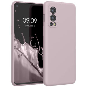 Husa Kwmobile pentru OnePlus Nord 2 5G, Silicon, Mov, 56070.236 Husa Kwmobile pentru OnePlus Nord 2 5G, Silicon, Mov, 56070.236