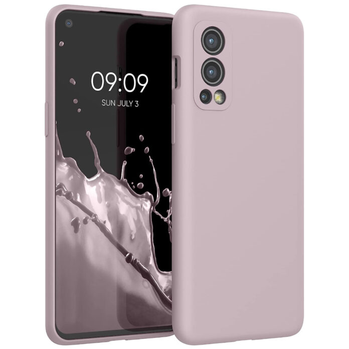 Husa Kwmobile pentru OnePlus Nord 2 5G, Silicon, Mov, 56070.236 Husa Kwmobile pentru OnePlus Nord 2 5G, Silicon, Mov, 56070.236