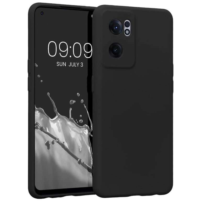 Husa Kwmobile pentru OnePlus Nord CE 2 5G, Silicon, Negru, 58117.47