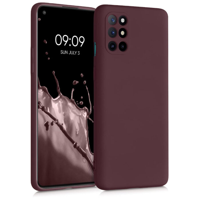 Husa Kwmobile pentru OnePlus 8T, Silicon, Violet, 55350.190 Husa Kwmobile pentru OnePlus 8T, Silicon, Violet, 55350.190