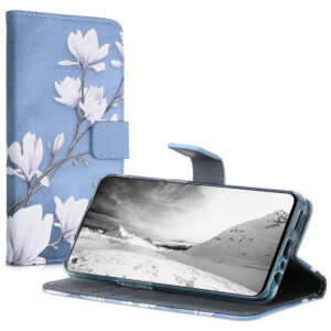 Husa pentru OnePlus Nord CE 5G, Piele ecologica, Albastru, 56031.02, Kwmobile Husa pentru OnePlus Nord CE 5G, Piele ecologica, Albastru, 56031.02, Kwmobile
