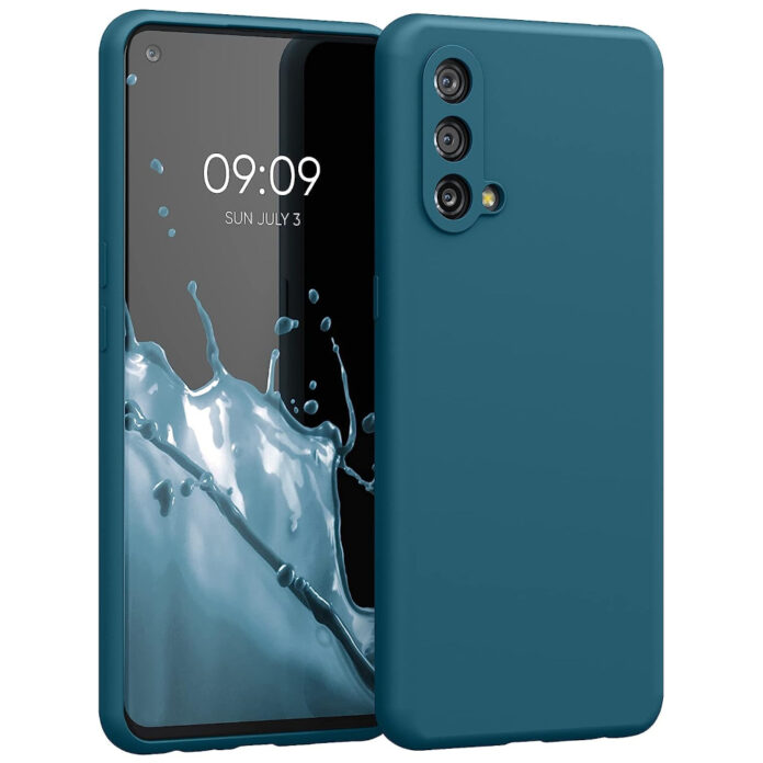 Husa pentru OnePlus Nord CE 5G, Silicon, Verde, 56069.57, Kwmobile Husa pentru OnePlus Nord CE 5G, Silicon, Verde, 56069.57, Kwmobile