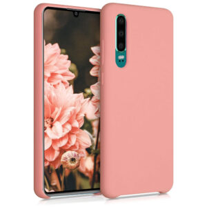 Husa pentru Huawei P30, Silicon, Rose Gold, 47414.76 Husa pentru Huawei P30, Silicon, Rose Gold, 47414.76