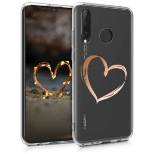 Husa pentru Huawei P30 Lite, Silicon, Rose Gold, 47501.29 Husa pentru Huawei P30 Lite, Silicon, Rose Gold, 47501.29