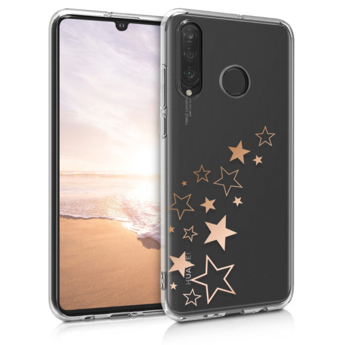 Husa pentru Huawei P30 Lite, Silicon, Rose Gold, 47501.18 Husa pentru Huawei P30 Lite, Silicon, Rose Gold, 47501.18