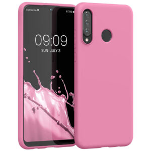 Husa pentru Huawei P30 Lite, Silicon, Roz, 47499.212 Husa pentru Huawei P30 Lite, Silicon, Roz, 47499.212