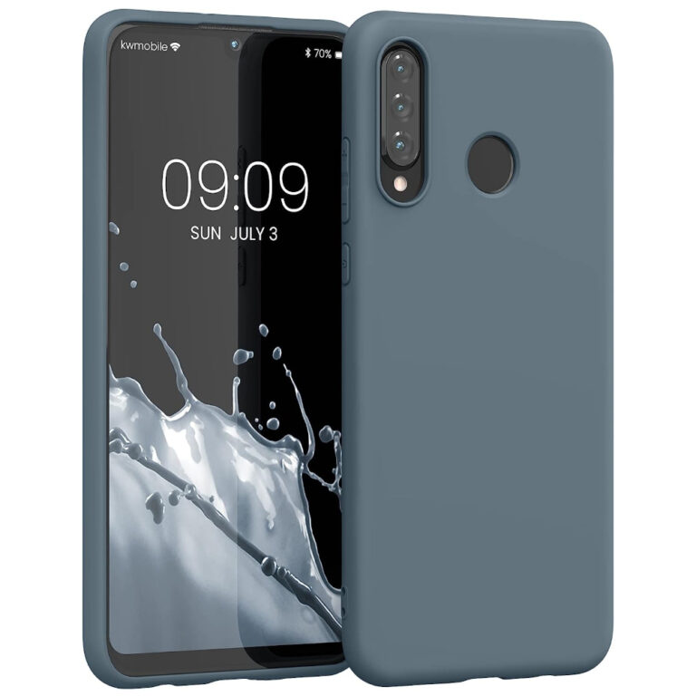 Husa pentru Huawei P30 Lite, Silicon, Albastru, 47499.202