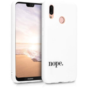 Husa pentru Huawei P20 Lite, Silicon, Alb, 46534.02 Husa pentru Huawei P20 Lite, Silicon, Alb, 46534.02