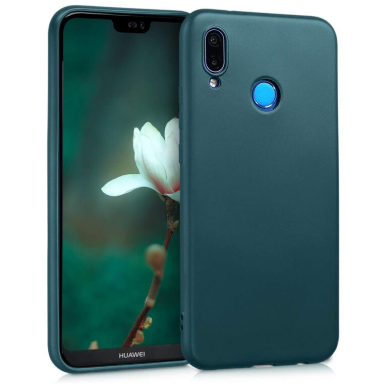 Husa pentru Huawei P20 Lite, Silicon, Albastru, 44359.14