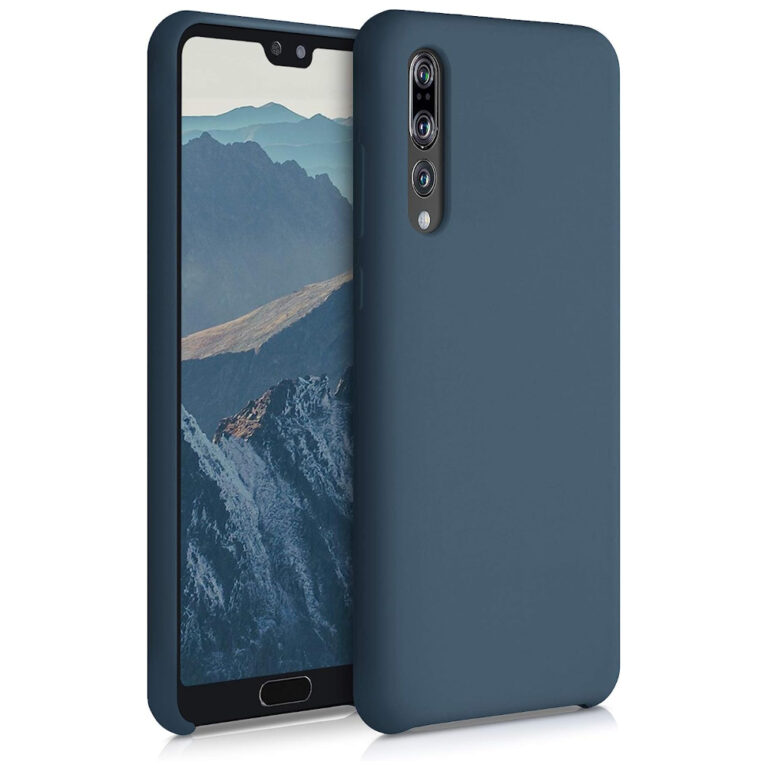 Husa pentru Huawei P20 Pro, Silicon, Albastru, 47706.202