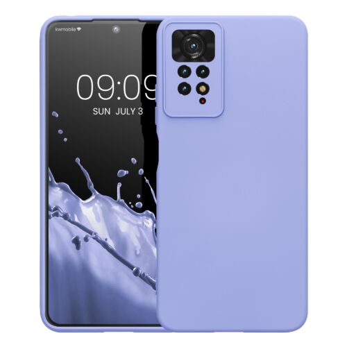 Husa Kwmobile pentru Xiaomi Redmi Note 11 Pro/Redmi Note 11 Pro 5G, Silicon, Albastru, 57919.139