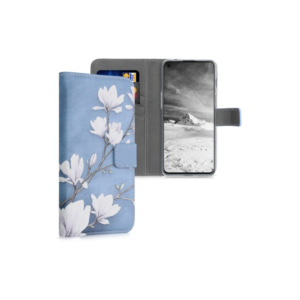 Husa pentru OnePlus Nord 2 5G, Piele ecologica, Albastru, 56035.02, Kwmobile Husa pentru OnePlus Nord 2 5G, Piele ecologica, Albastru, 56035.02, Kwmobile