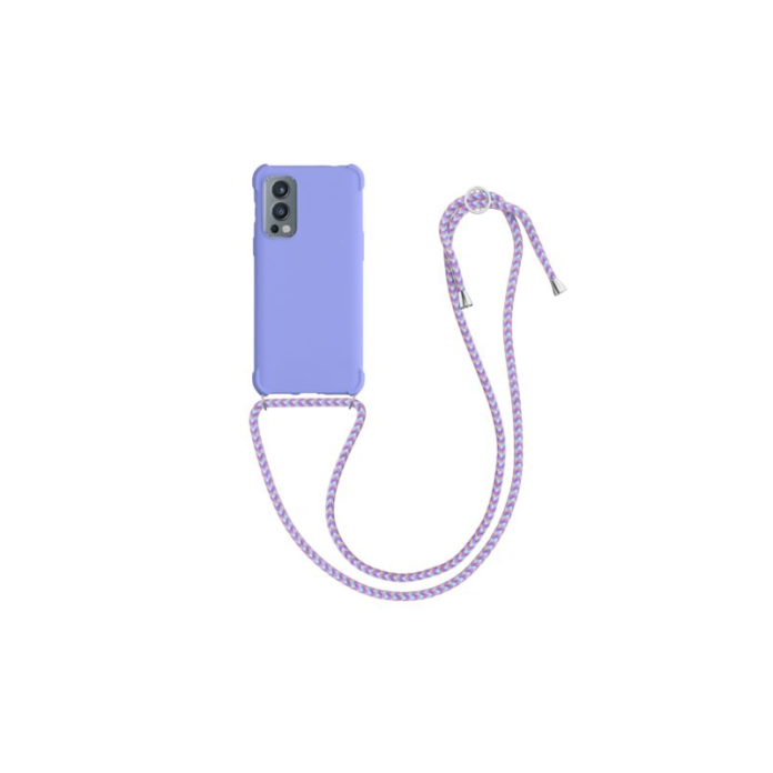 Husa pentru OnePlus Nord 2 5G, Silicon, Mov, 56783.108, Kwmobile Husa pentru OnePlus Nord 2 5G, Silicon, Mov, 56783.108, Kwmobile