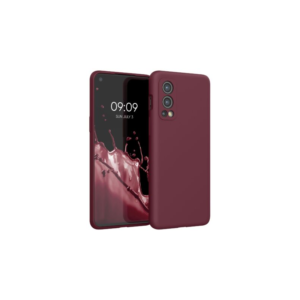 Husa pentru OnePlus Nord 2 5G, Silicon, Rosu, 56070.190, Kwmobile Husa pentru OnePlus Nord 2 5G, Silicon, Rosu, 56070.190, Kwmobile