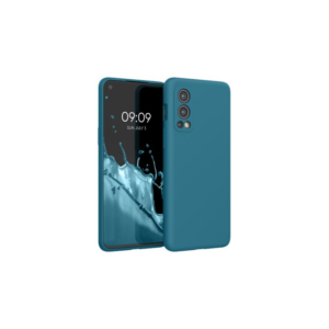 Husa pentru OnePlus Nord 2 5G, Silicon, Verde, 56070.57, Kwmobile Husa pentru OnePlus Nord 2 5G, Silicon, Verde, 56070.57, Kwmobile