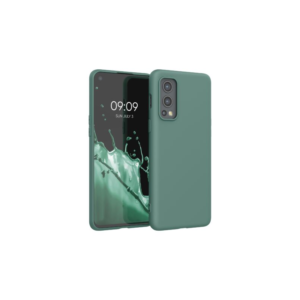 Husa pentru OnePlus Nord 2 5G, Silicon, Verde, 56036.166, Kwmobile Husa pentru OnePlus Nord 2 5G, Silicon, Verde, 56036.166, Kwmobile