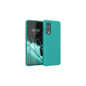 Husa pentru OnePlus Nord 2 5G, Silicon, Verde, 56036.78, Kwmobile Husa pentru OnePlus Nord 2 5G, Silicon, Verde, 56036.78, Kwmobile