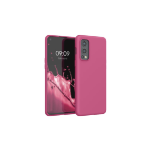 Husa pentru OnePlus Nord 2 5G, Silicon, Roz, 56036.213, Kwmobile Husa pentru OnePlus Nord 2 5G, Silicon, Roz, 56036.213, Kwmobile