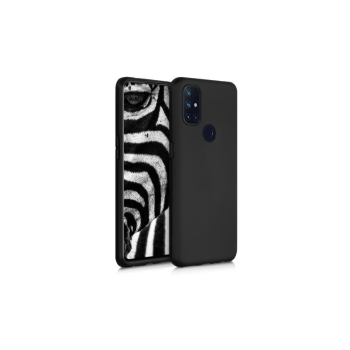 Husa pentru OnePlus Nord N10 5G, Silicon, Negru, 53821.47, Kwmobile Husa pentru OnePlus Nord N10 5G, Silicon, Negru, 53821.47, Kwmobile