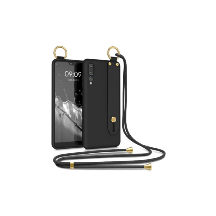 Husa pentru Huawei P20 Pro, Silicon, Negru, 56470.01, Kwmobile Husa pentru Huawei P20 Pro, Silicon, Negru, 56470.01, Kwmobile