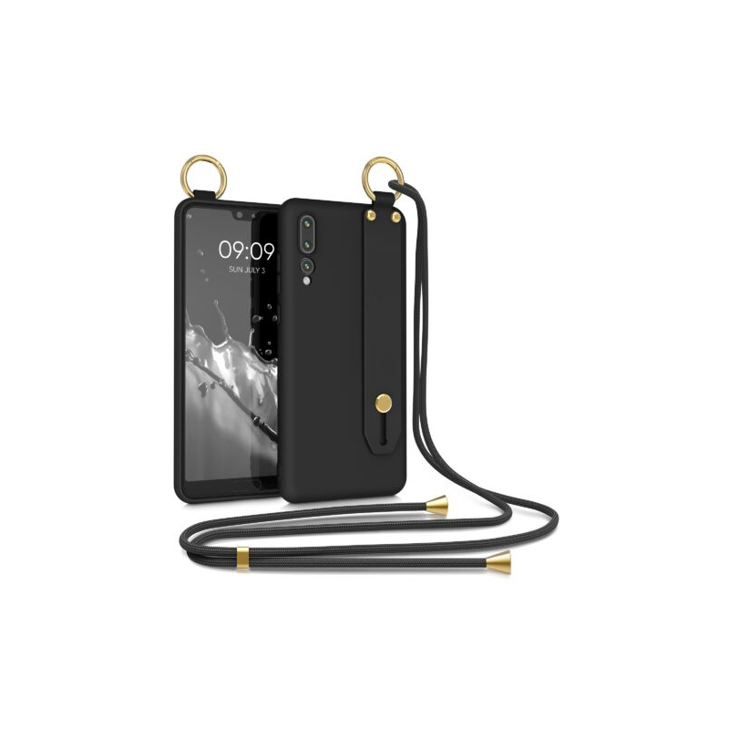 Husa pentru Huawei P20 Pro, Silicon, Negru, 56470.01, Kwmobile Husa pentru Huawei P20 Pro, Silicon, Negru, 56470.01, Kwmobile