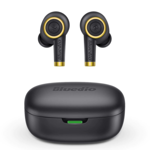 Casti bluetooth in-ear Bluedio Particle cu cutie de incarcare si transport de 650mAh, Microfon, Bluetooth v5.0, VFT, Negru Casti bluetooth in-ear Bluedio Particle cu cutie de incarcare si transport de 650mAh, Microfon, Bluetooth v5.0, VFT, Negru