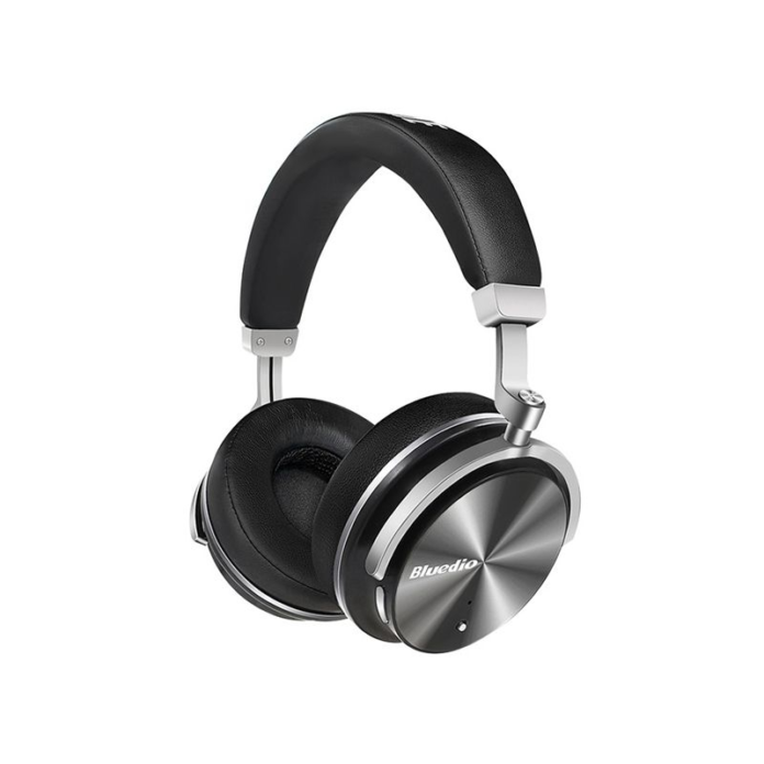 Casti Bluetooth Bluedio T4 Bluetooth 4.2, Wireless, Stereo, microfon incorporat, active noise cancellation, usb tip C Alb