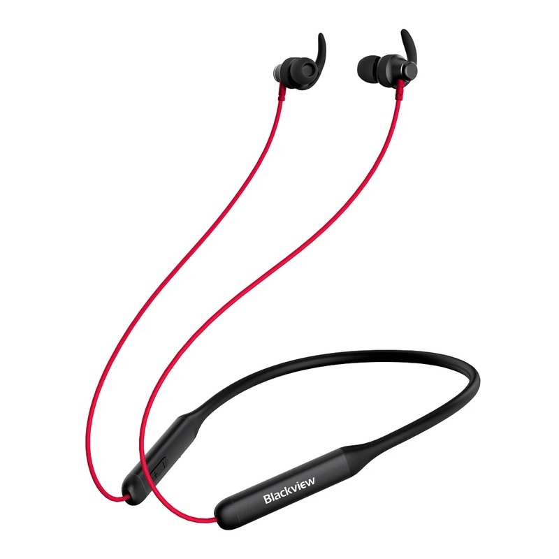 Casti bluetooth in-ear cu guler Blackview FitBuds 1 Rosu, Qualcomm aptX, Anulare zgomot, Microfon, Bluetooth v5.0, IPX7, 150mAh Casti bluetooth in-ear cu guler Blackview FitBuds 1 Rosu, Qualcomm aptX, Anulare zgomot, Microfon, Bluetooth v5.0, IPX7, 150mAh