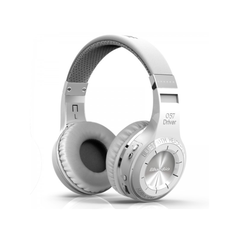 Casti Wireless On-Ear Bluedio H+, Bluetooth 4.1, Microfon, Rosu