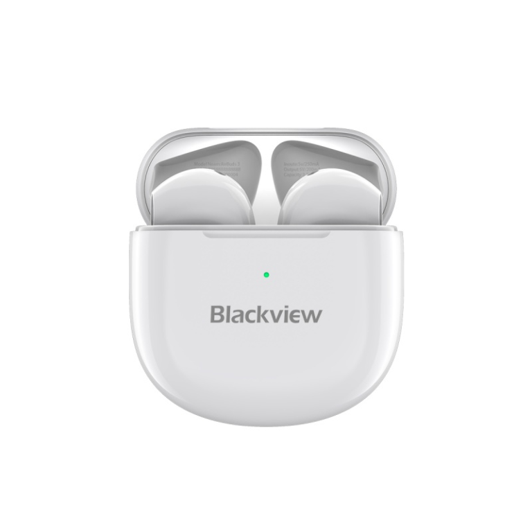 Casti True Wireless, Blackview AirBuds 3, Bluetooth 5.1, Alb