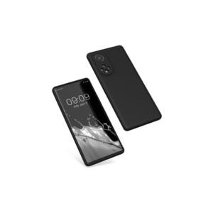 Husa Kwmobile pentru Huawei nova 9, Silicon, Negru, 56632.01 Husa Kwmobile pentru Huawei nova 9, Silicon, Negru, 56632.01