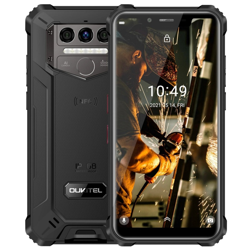 Telefon mobil Oukitel WP9, 128GB, 6GB, Dual SIM, Negru Telefon mobil Oukitel WP9, 128GB, 6GB, Dual SIM, Negru