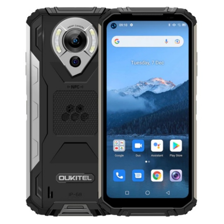 Telefon mobil Oukitel WP16, 128GB, 8GB, Dual SIM, Negru