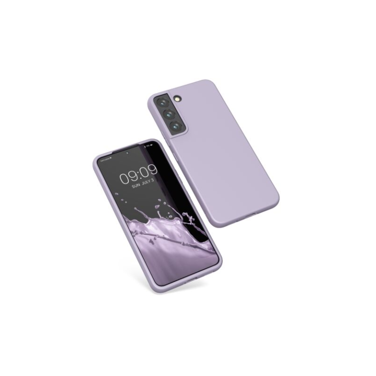 Husa Kwmobile pentru Samsung Galaxy S22, Silicon, Mov, 56758.108