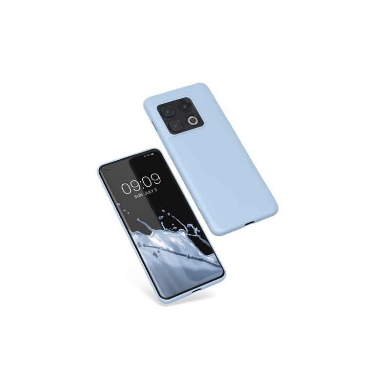 Husa Kwmobile pentru OnePlus 10 Pro, Silicon, Albastru, 57245.58 Husa Kwmobile pentru OnePlus 10 Pro, Silicon, Albastru, 57245.58