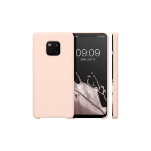 Husa Kwmobile pentru Huawei Mate 20 Pro, Silicon, Roz, 52287.225 Husa Kwmobile pentru Huawei Mate 20 Pro, Silicon, Roz, 52287.225