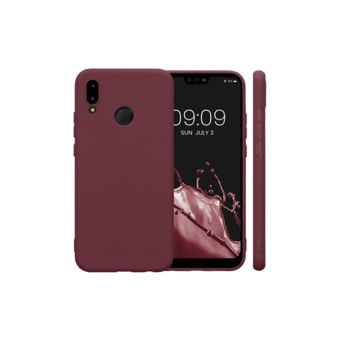 Husa Kwmobile pentru Huawei P20 Lite, Silicon, Violet, 44358.190