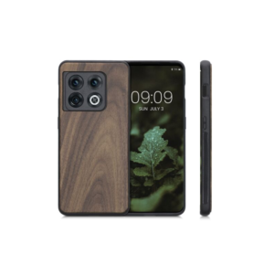 Husa Kwmobile pentru OnePlus 10 Pro, Lemn, Maro, 57461.18 Husa Kwmobile pentru OnePlus 10 Pro, Lemn, Maro, 57461.18