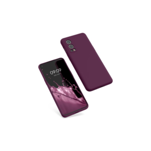 Husa Kwmobile pentru OnePlus Nord 2 5G, Silicon, Violet, 56070.187 Husa Kwmobile pentru OnePlus Nord 2 5G, Silicon, Violet, 56070.187