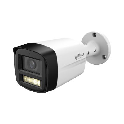 Camera Dahua Bullet 4K Smart Dual Light, microfon, IR 40m, IP67, HAC-HFW1801TLM-IL-A-0360B-S3
