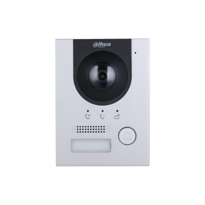 Post exterior videointerfon Dahua IP, 2 fire, montaj aparent/incastrat, 2MP Full HD, PoE, IP65, IK07, VTO2202F-P-S3