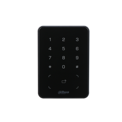 Cititor acces Dahua, RFID + Parolă, RS485/Wiegand, IP66, exterior/interior, ASR2101A-D