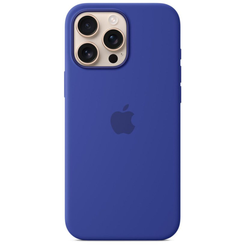 Husa de protectie Apple Silicone Case pentru iPhone 16 Pro Max, MagSafe, Ultramarine Husa de protectie Apple Silicone Case pentru iPhone 16 Pro Max, MagSafe, Ultramarine
