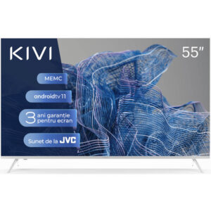 Televizor Smart LED Kivi 55U750NW, 140 cm, Ultra HD 4K, Clasa G Televizor Smart LED Kivi 55U750NW, 140 cm, Ultra HD 4K, Clasa G