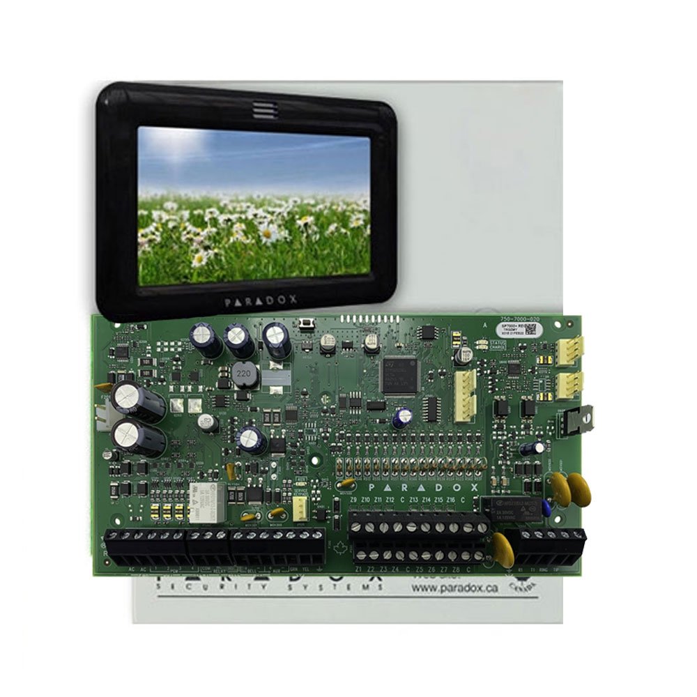 Centrala alarma antiefractie Paradox Spectra SP 7000+TM50 Centrala alarma antiefractie Paradox Spectra SP 7000+TM50