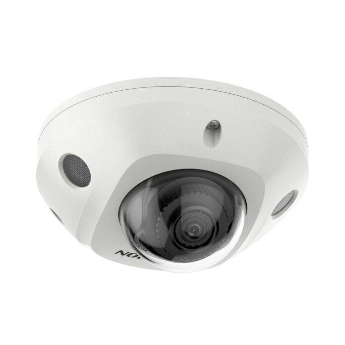Camera supraveghere IP Dome ColorVu Hikvision DS-2CD2527G2-LS28C, 2 MP,  2.8 mm, lumina alba 30, microfon, slot card, PoE, protectie perimetrala